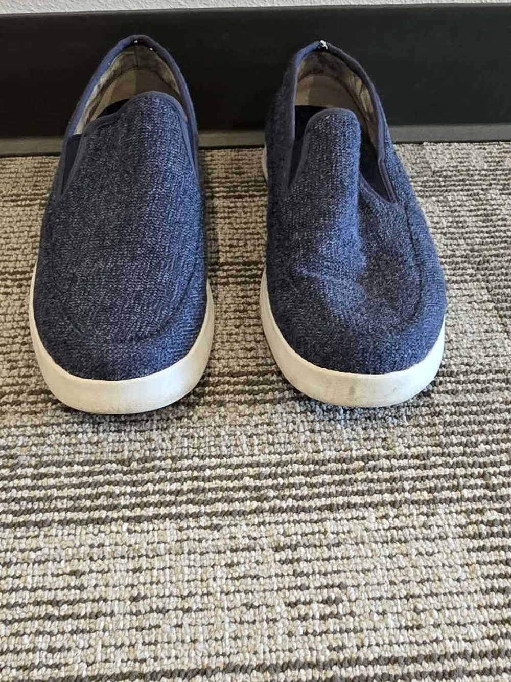 Men's Tommy Bahama Navy Blue Slip-On with White Label